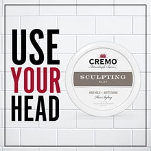 Load image into Gallery viewer, Cremo Premium Barber Grade Hair Styling Sculpting Clay, High Hold, Matte Finish, 4 Oz