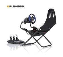 Load image into Gallery viewer, Playseat® Challenge Black | Popular foldable budget racing chair | Set up in several seconds| Unique foldable design| Seat is very compact, stable and adjustable