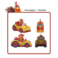 Load image into Gallery viewer, La Granja De Zenon Car Toys Inertia car Friction Toy Cars 2 Pack Push Back Vehicle Friction Powered Set for Boys Girls (Lorito Pepe & Gallo Bartolito)