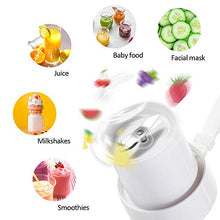 Load image into Gallery viewer, Aifeel Portable Blender,Professional Foldable Blender for Outdoor Sports Travel,12.5oz Personal Size Blender for Shakes and Smoothies,Mini Juicer Cup with 2000mA USB Rechargeable Battery, BPA Free