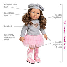 Load image into Gallery viewer, Adora 18-inch Doll Amazing Girls Jacqueline (Amazon Exclusive)