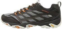 Load image into Gallery viewer, Merrell Men's Moab FST Waterproof Hiking Shoe, Black, 10 M US