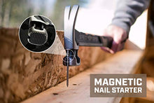 Load image into Gallery viewer, Spec Ops - SPEC-M22CF Tools Framing Hammer, 22 oz, Rip Claw, Milled Face, Shock-Absorbing Grip, 3% Donated to Veterans Black/Tan