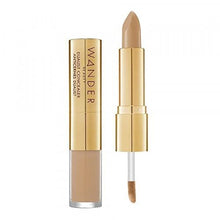 Load image into Gallery viewer, Wander Beauty Dualist Matte & Illuminating Concealer Makeup -Light - Dual Ended Concealer Stick & Liquid Concealer. Full Coverage Under Eye Concealer & a Lightweight Illuminating Liquid Concealer