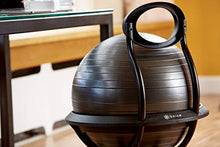 Load image into Gallery viewer, Gaiam Ultimate Balance Ball Chair - Premium Exercise Stability Yoga Ball Ergonomic Chair for Home and Office Desk with Reinforced Base, Air Pump, Exercise Guide and Satisfaction Guarantee