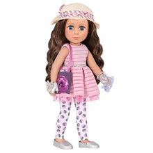 Load image into Gallery viewer, Glitter Girls by Battat - 14-inch Doll Clothes - Places To Go Purse & Accessory Set - Floral Hat, Music Player, Travel Mug, Bracelet - Toys for Kids Ages 3 & Up