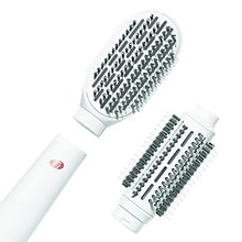 Load image into Gallery viewer, T3 AireBrush Duo Interchangeable Hot Air Blow Dry Brush with Two Attachments – Includes 15 Heat and Speed Combinations, T3 IonFlow Technology, Volume Booster Switch, Lock-in Cool Shot