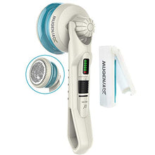 Load image into Gallery viewer, Mugensa Lint Remover Electric Clothes Sweater Fabric Shaver for Furniture, Blanket, Curtain, Socks, Legging, Wool, Cashmere - Rechargeable – 2 Speeds – Bonus Lint Roller