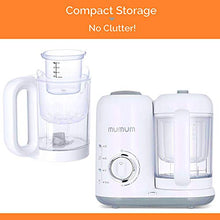 Load image into Gallery viewer, Mumum Baby Food Maker | Blender Grinder Steamer | Defrost, Steam, Cook & Blend with Built in Timer