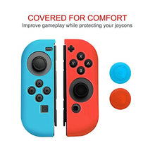 Load image into Gallery viewer, ANSIPPF Switch Accessories Bundle 9-in-1, Carrying Case for Nintendo Switch, Grip Protective Cover/Joy-Con/Analog Cap/Card Case, Screen Protector, Cable & More Value Bundle