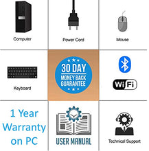 Load image into Gallery viewer, Dell Optiplex 7050 SFF Desktop PC, Intel Quad Core i7-6700 Upto 4.2GHz, 32GB DDR4, 1TB NVMe SSD, DisplayPort, HDMI, AC WiFi USB, Windows 11 Pro (Renewed)