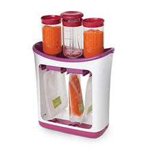 Load image into Gallery viewer, Infantino Squeeze Station - Pouch Filling Station for semi-Solid Food for Babies and Toddlers, Dishwasher Safe and BPA Free for Homemade Baby Food
