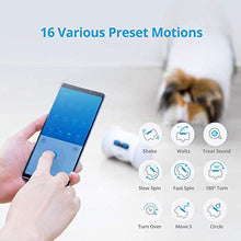 Load image into Gallery viewer, VARRAM Pet Fitness Robot: Interactive Treat Dispenser and Companion Robot for Dogs & Cats, Schedule Automatic Play, Activity Monitoring, Treat Tossing, Manual Play via App