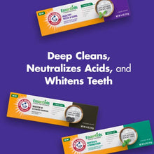 Load image into Gallery viewer, Arm & Hammer Essentials Whiten & Strengthen Fluoride Toothpaste, 100% Natural Baking Soda, Fresh Mint, 4.3 Oz (Pack of 4)