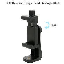 Load image into Gallery viewer, Ailun Tripod Phone Mount Holder Head Standard Screw Adapter Rotatable Digtal Camera Bracket Selfie Lens Monopod Adjustable Ring Light for Camcorder iPhone X XR Xs Max Galaxy s20, s20+ S20Ultra