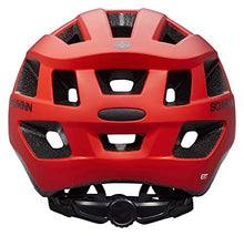 Load image into Gallery viewer, Schwinn Halcyon ERT Youth/Adult Bike Helmet, Fits Head Circumferences 54-58 cm, Medium, Red