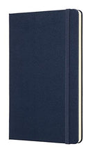 Load image into Gallery viewer, Moleskine Classic Notebook, Hard Cover, Large (5" x 8.25") Dotted, Sapphire Blue, 240 Pages