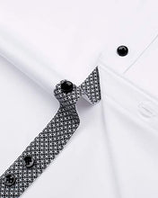 Load image into Gallery viewer, J.Ver Men's Casual Long Sleeve Stretch Dress Shirt Wrinkle-Free Regular Fit Button Down Shirts