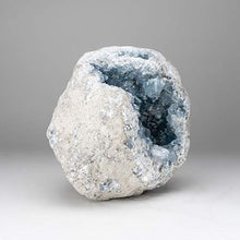 Load image into Gallery viewer, Astro Gallery of Gems Blue Celestite Cluster Geode from Sankoany, Ketsepy Mahajanga, Madagascar (20 lbs) - BC57