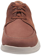 Load image into Gallery viewer, Clarks Men's Gaskill Low Sneaker, Dark Tan Combination, 10.5 Wide
