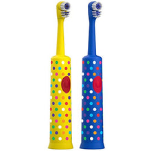 Load image into Gallery viewer, Amazon Brand - Solimo Kids Battery Powered Toothbrush, 2 Count