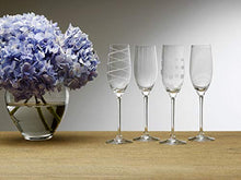 Load image into Gallery viewer, Mikasa Cheers Champagne Flutes, Set of 4