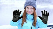 Load image into Gallery viewer, Luther Pike Seattle Knit Winter Gloves For Women Warm & Cozy, Comfortable: Thermal Insulation