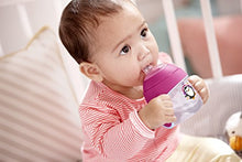 Load image into Gallery viewer, Philips AVENT 2 Piece My Little Sippy Cup, Pink/Black, 7 Ounce