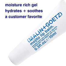 Load image into Gallery viewer, Malin + Goetz Mojito Lip Moisturizer for men and women, long lasting hydrating, soothing dry lip repair treatment, lightly fragranced, color free. vegan and cruelty free 0.3 fl oz