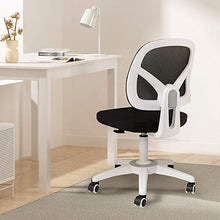 Load image into Gallery viewer, HBADA Office Chair, Mesh Desk Task Chair, Ergonomic Computer Chair with Adjustable Height for Adults and Kids,White