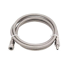 Load image into Gallery viewer, Paintball PCP Filling Hose Whip Extension Stainless Steel Air Fill Station & Charging System 60 inches with Quick Disconnect