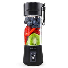 Load image into Gallery viewer, Portable Blender, Personal Size Blender Shakes and Smoothies Mini Jucier Cup USB Rechargeable Battery Strong Power Ice Blender Mixer Home Office Sports Travel Outdoors