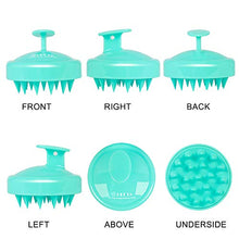 Load image into Gallery viewer, Hair Shampoo Brush, Heeta Scalp Care Brush with Soft Silicone Head Massager for Women, Men, Pets (Green)