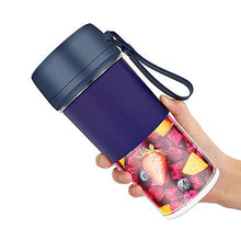 Load image into Gallery viewer, KING.Chef Portable Blender USB Rechargeable, Personal Blender for Shakes and Smoothies, Strong Power Mini Blenders for Smoothies with 13oz,for Travel Home Office