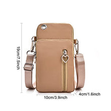 Load image into Gallery viewer, MIAODAM Ladies Mobile Phone Bag, Put A Mobile Phone To Hold A Coin Purse, Can Be One-Shoulder Or Cross-Body, A Gift For Girls