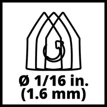 Load image into Gallery viewer, Einhell Power X-Change TE-OS 18/1 Li 6pcs of Abrasive Paper, Tool Only (Battery + Charger Not Included)