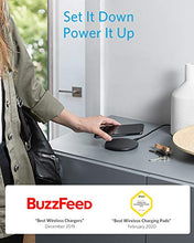 Load image into Gallery viewer, Anker Wireless Charger, PowerWave Pad Qi-Certified 10W Max for iPhone SE (2020), 11, 11 Pro, 11 Pro Max, Xs Max, XR, XS, X, 8, 8 Plus, AirPods, Galaxy S20 S10 S9 S8, Note 10 9 8 (No AC Adapter)
