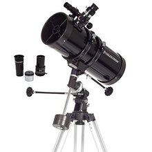 Load image into Gallery viewer, Celestron - PowerSeeker 127EQ Telescope - Manual German Equatorial Telescope for Beginners - Compact and Portable - BONUS Astronomy Software Package - 127mm Aperture