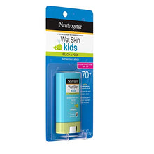 Load image into Gallery viewer, Neutrogena Wet Skin Kids Water Resistant Sunscreen Stick, Kids Sunscreen for Face and Body, Broad Spectrum SPF 70 UVA/UVB Sun Protection, Oil-Free & Hypoallergenic, 0.47 oz