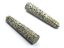 Load image into Gallery viewer, Dalmatian Jasper Crystal Towers ~ Natural Healing Crystal Point Obelisk for Reiki Healing and Crystal Grid (3" to 4" INCH)