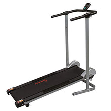 Load image into Gallery viewer, Sunny Health & Fitness SF-T1407M Manual Walking Treadmill, Gray