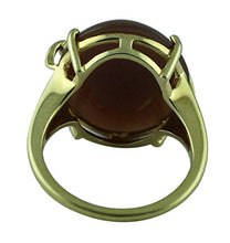 Load image into Gallery viewer, Carillon Certified Chocolate Moonstone Natural Gemstone OVAL Shape Engagement Ring 14K Yellow Gold Jewelry For Women for Men