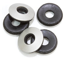 Load image into Gallery viewer, 1/4" x 5/8" OD Stainless EPDM Washers, (100 pc) Neoprene Backed, Choose Size & Qty, by Bolt Dropper.