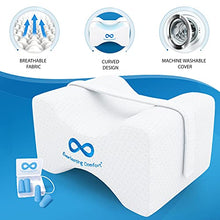 Load image into Gallery viewer, Everlasting Comfort Knee Pillow for Sleeping - Hip, Lower Back, and Sciatic Nerve Pain Relief