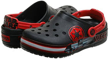 Load image into Gallery viewer, Crocs Kids’ Star Wars Light Up Clog | Light Up Shoes , Darth Vader, 12 Little Kid