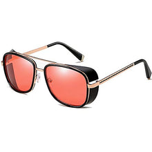 Load image into Gallery viewer, Tony Stark Sunglasses -Vintage Square Metal Frame Sunglasses for Men Women Classic Downey IRON MAN TONY Stark
