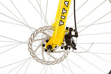 Load image into Gallery viewer, Titan #135 Glacier PRO Alloy Dual Suspension All Terrain 21-Speed 19-Inch Frame Mountain Bike, Yellow/Black, Large
