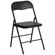 Load image into Gallery viewer, Flash Furniture Kids Black 3 Piece Folding Table and Chair Set