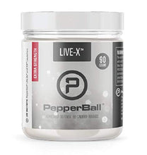 Load image into Gallery viewer, PepperBall Live-X Police Grade Projectiles, Powerful Non Lethal Self Defense .68 Caliber PAVA Powder, 90 Count