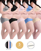 Load image into Gallery viewer, Kindred Bravely Under The Bump Maternity Underwear/Pregnancy Panties - Bikini 5 Pack (Small, Assorted)